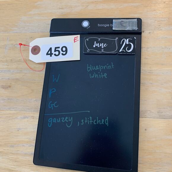 J McLaughlin Dress Womens XS Extra Small Blue White Gingham Embroidered Shift - Picture 10 of 11